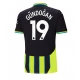 Manchester City Ilkay Gundogan #19 Replike Gostujuci Dres 2024-25 Kratak Rukav